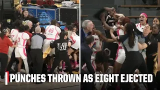 5 players, 3 fans ejected after huge melee in Arkansas State-Southern Miss | ESPN College Basketball