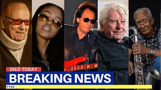 ROCKSTAR & 7 Influential STARS | Who DIED Today and Recently | Sad News