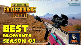 PUBG PC LITE - BEST MOMENTS - Season 03 (Highlights)