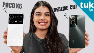 Poco X6 vs Realme C67 Qual é o melhor para comprar?