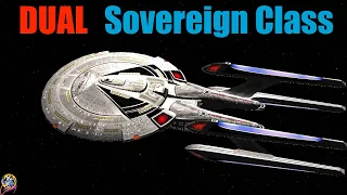 DUAL Sovereign VS Sovereign X Class - Both Ways - Star Trek Starship Battles