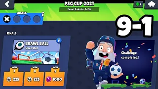 AM FĂCUT 9-1 PE CONTUL SECUNDAR LA PSG CUP! *2 randomi* Brawl Stars