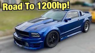 Building A 950hp Mustang In 25 Minutes!  (Nothing Is STOCK!)