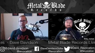Metal Blade Live Series - Dave Davidson of Revocation
