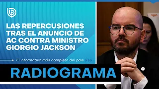 Las repercusiones tras el anuncio de AC contra ministro Giorgio Jackson