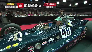 1969 Eagle Weslake Ford 'Santa Ana' Indy Car Sells for $1.25 Million // Mecum Indy 2022