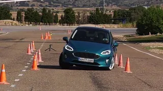 @ford Great Job👍🏻FORD FIESTA (2017) Moosetest #shorts #moosetest #slalom