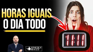 O Mistério das horas iguais e números iguais é um SINAL Poderoso | PROFETA VINICIUS IRACET