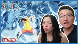 LUFFY USES CONQUERER'S HAKI??! | One Piece Episode 478 Couples Reaction & Discussion