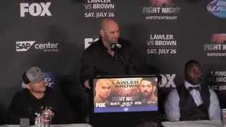 UFC Fight Night on FOX 12 Post-Fight Press Conference (FULL)