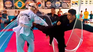 Idoso contra 3 - taekwondo 🥋 Old Man prank