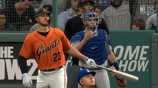 Los Angeles Dodgers vs San Francisco Giants | NLDS Game 2 - MLB 10/9 Full Highlights MLB The Show 21