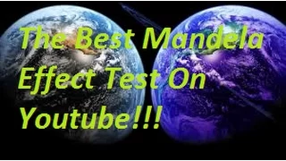The Mandela Effect Test That Everyone Has Been Waiting For!!!!