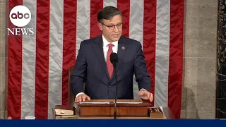 Newly elected House speaker addresses the chamber