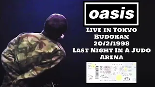 Oasis - Live in Tokyo, Budokan, 20/2/1998