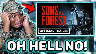 Sons of the Forest - Exclusive Official Release Date Trailer (Reaction)