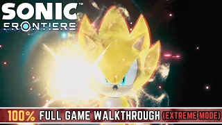 Sonic Frontiers Update 4: The Final Horizon - 100% Full Game Walkthrough [Extreme Mode] / No Damage