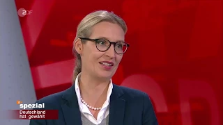 Alice Weidel AFD zum Austritt von Petry!