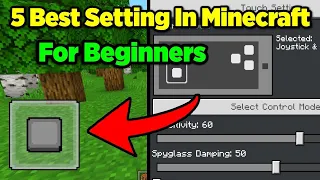 MINECRAFT SUPER SECRET 😱🤐 SETTINGS For 1.20.70 #viral #minecraft #minecraftmobile