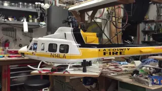 Roban Bell 412 from RC Aerodyne,  nav lights