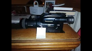 Panasonic NV-G101 VHS C camcorder review