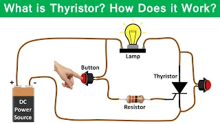 What is a Thyristor? How Thyristors Work? (Silicon Controlled Rectifier - SCR)