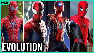 The Evolution Of Spider-Man Suits In Live-Action Movies (2002-2021) | Spider-Man Evolution