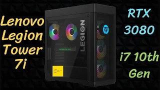 Lenovo Legion Tower 7i Gaming Desktop PC, i7 10th Gen, RTX 3080 10GB GDDR6, 32GB RAM - The Tech Bite