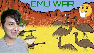 U.S. American Texan reacts to Oversimplified | The Emu War