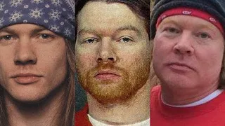 Evolution of Axl Rose 1985-2022