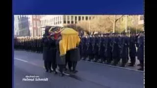 Militärisches Zeremoniell zum Abschied Helmut Schmidt