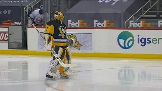 Kelly discusses the Penguins goaltending tandem