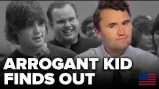 Charlie Kirk SCHOOLS Smug College Leftist !!!