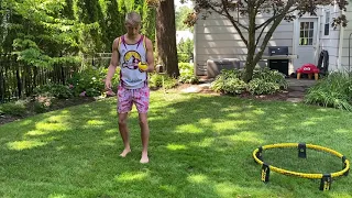 Fwango Spikeball Roundnet Serve Tutorial