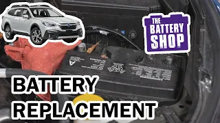 Subaru Outback and Legacy (2020 - present) - New Battery Install