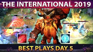 The International 2019 - TI9 Best Plays Main Event - Day 5