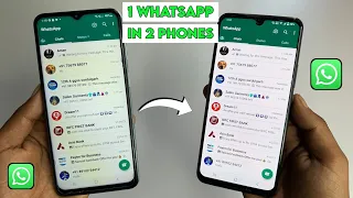 Ek WhatsApp 2 Mobile Me Kaise Chalaye | How to use same WhatsApp Two Phones | New tricks 2023