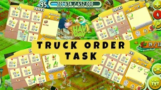 Hay Day | 32 Truck orders in 10 Minutes 😱 Timelapse | Level 95 💚