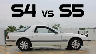 The Differences between the Series 4 and Series 5 Mazda Rx7
