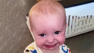 Try Not To Laugh with These Funny Baby Moments - Funny Baby Videos