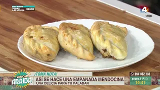 Empanadas mendocinas en la cocina de Vamo Arriba