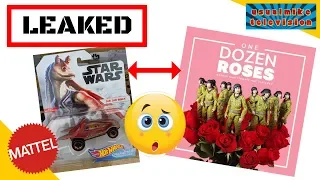 STAR WARS LEAKED TOY IMAGES OF HOT WHEELS CHARACTER CARS 2019 EPISODE IX TITLE AND ROSE TICO