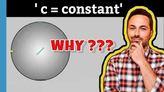 Why is speed of light considered constant ? | #1min