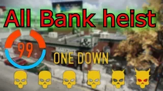 Payday 2 - All Bank heists ( One down - 99 Detection)