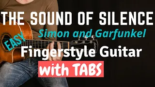 The Sound Of Silence - Easy Fingerstyle Guitar Tab