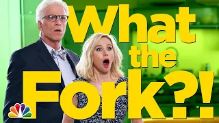 So Many Fake Forking Swears! - The Good Place