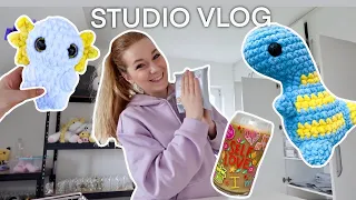 ZÁKULISÍ BALENÍ OBJEDNÁVEK PO NASKLADNĚNÍ, DĚLÁME LEDOVÉ KAFE VLOG DANCACRAFTS PART 1