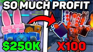 I Spent $250,000 On EVERY CRATE & Got This... (Toilet Tower Defense)