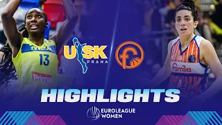 ZVVZ USK Praha v Beretta Famila Schio | Quarter-Finals | Highlights | EuroLeague Women 2023-24
