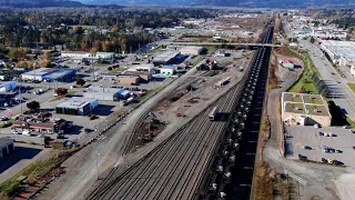 Terrace BC in its splendour a fall drone flight Mavic Mini and Mavic 2 zoom